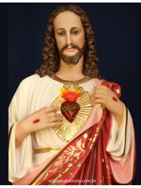 Sagrado Coração de Jesus 80cm