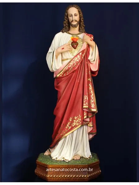 Sagrado Coração de Jesus 80cm