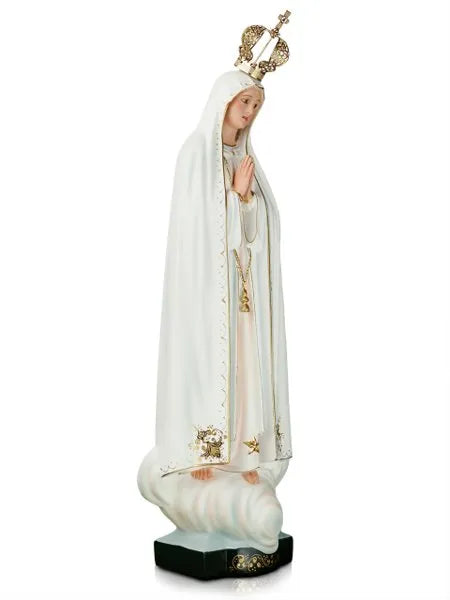 Nossa Senhora de Fátima Capelinha 30cm (sem relevos)