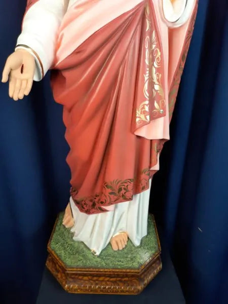 Sagrado Coração de Jesus 80cm (Mão Direita Abaixada)