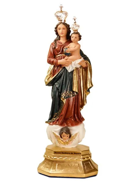 Nossa Senhora de Nazareth 40cm (réplica)