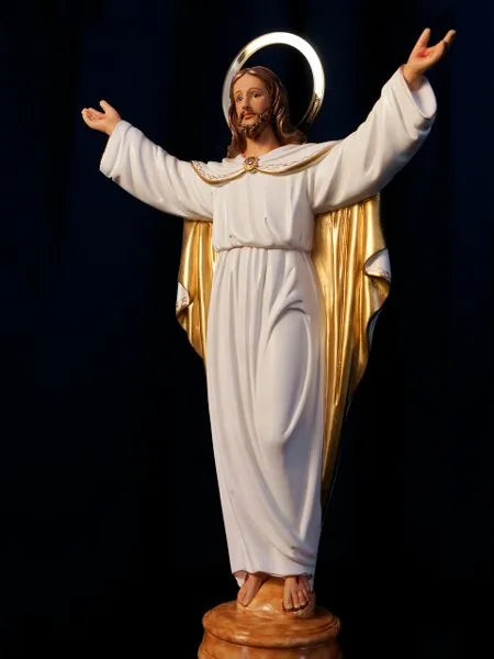 Jesus Ressuscitado 30 cm (mesa ou parede)