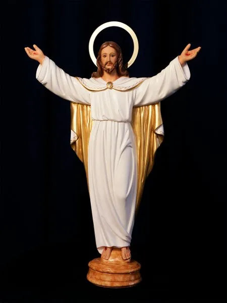 Jesus Ressuscitado 30 cm (mesa ou parede)