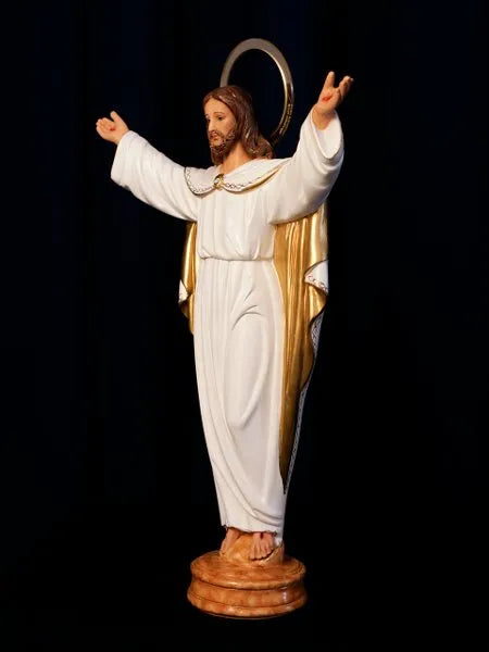 Jesus Ressuscitado 30 cm (mesa ou parede)