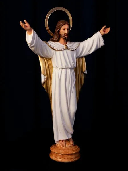 Jesus Ressuscitado 30 cm (mesa ou parede)